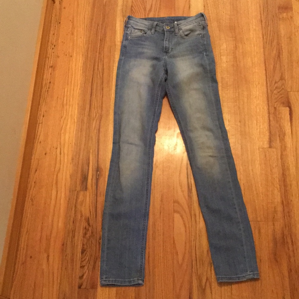 medium wash jeans